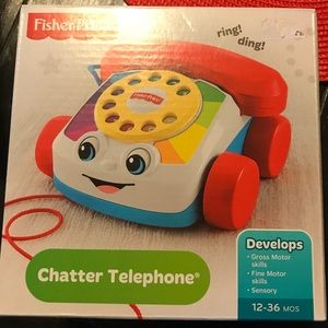 Brand new fisher price Chatter phone toy